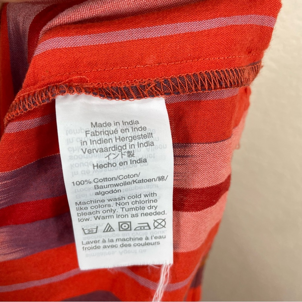 Madewell Ikat Peasant Blouse Size XXS - Picture 6 of 9